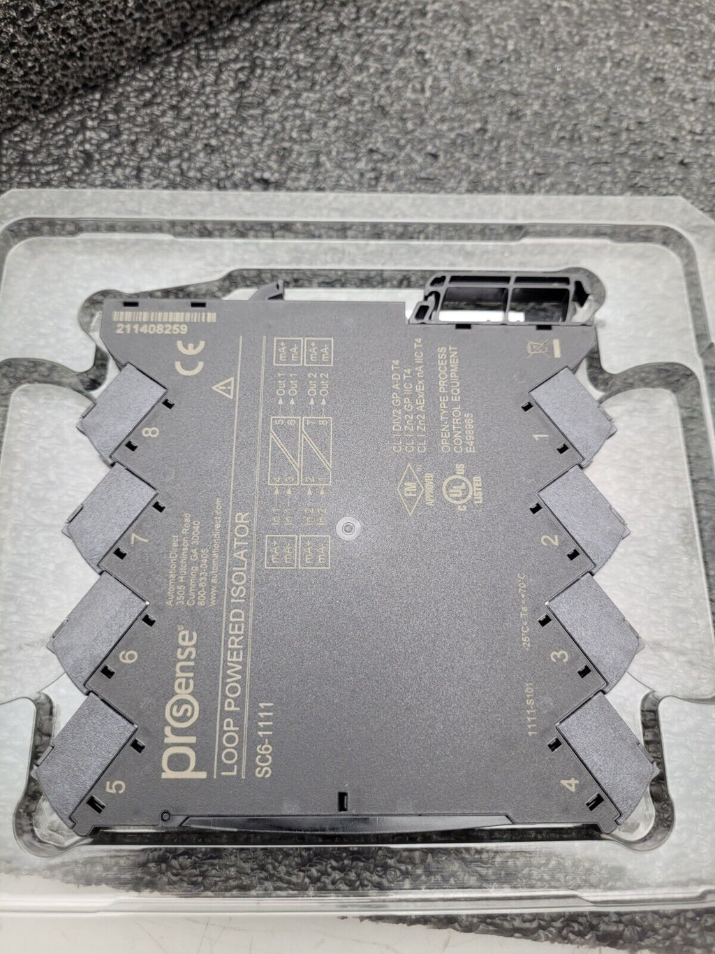 Automation Direct Prosense SC6-1111 Signal Conditioner 2 Isolated Channels