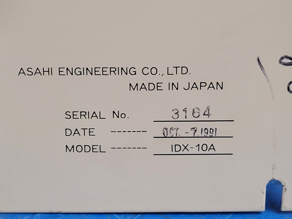 Ashai Engineering Control Assembly Motor Drive Controller IDX-10A from 1991 A