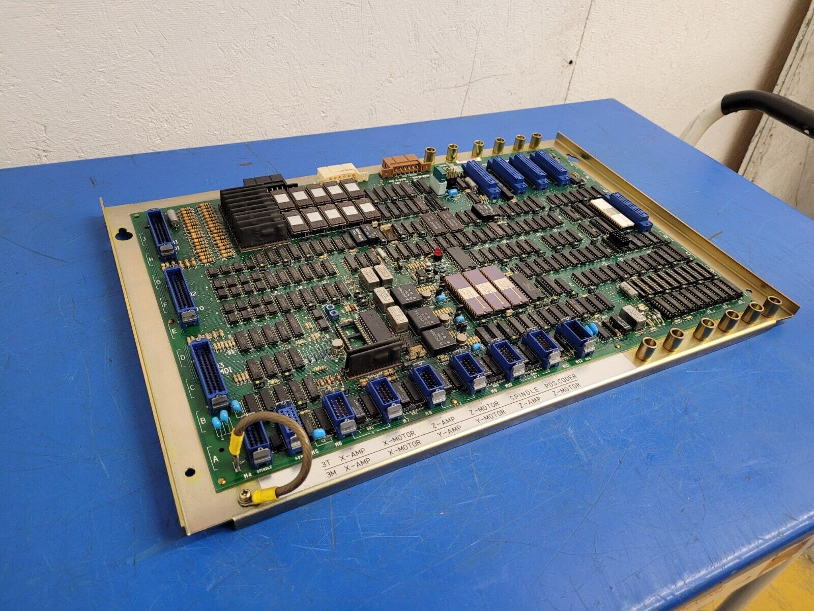 Fanuc A20B-0008-0200 17F Main I/O CNC Circuit Control Board PCB Mori SL-4
