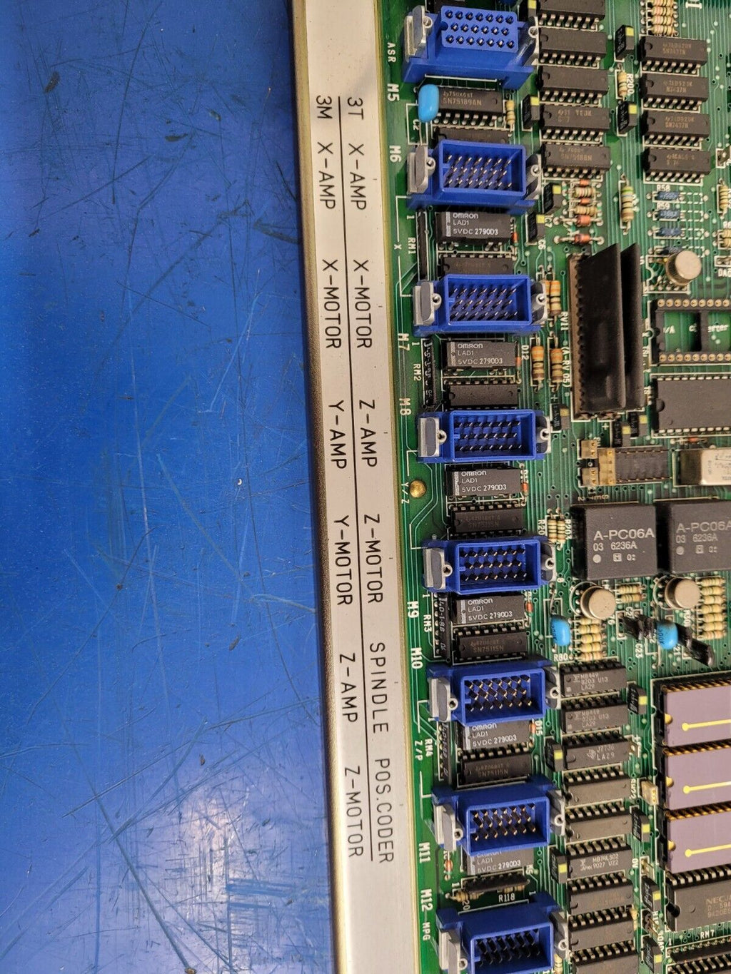 Fanuc A20B-0008-0200 17F Main I/O CNC Circuit Control Board PCB Mori SL-4