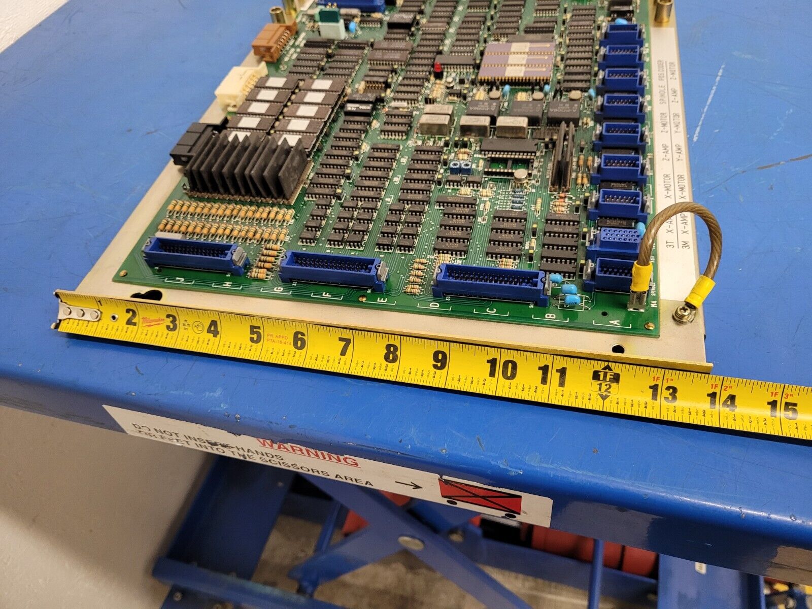 Fanuc A20B-0008-0200 17F Main I/O CNC Circuit Control Board PCB Mori SL-4