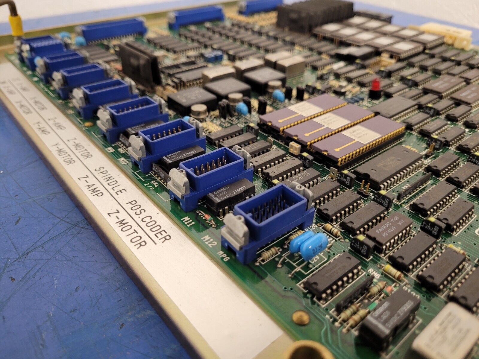 Fanuc A20B-0008-0200 17F Main I/O CNC Circuit Control Board PCB Mori SL-4