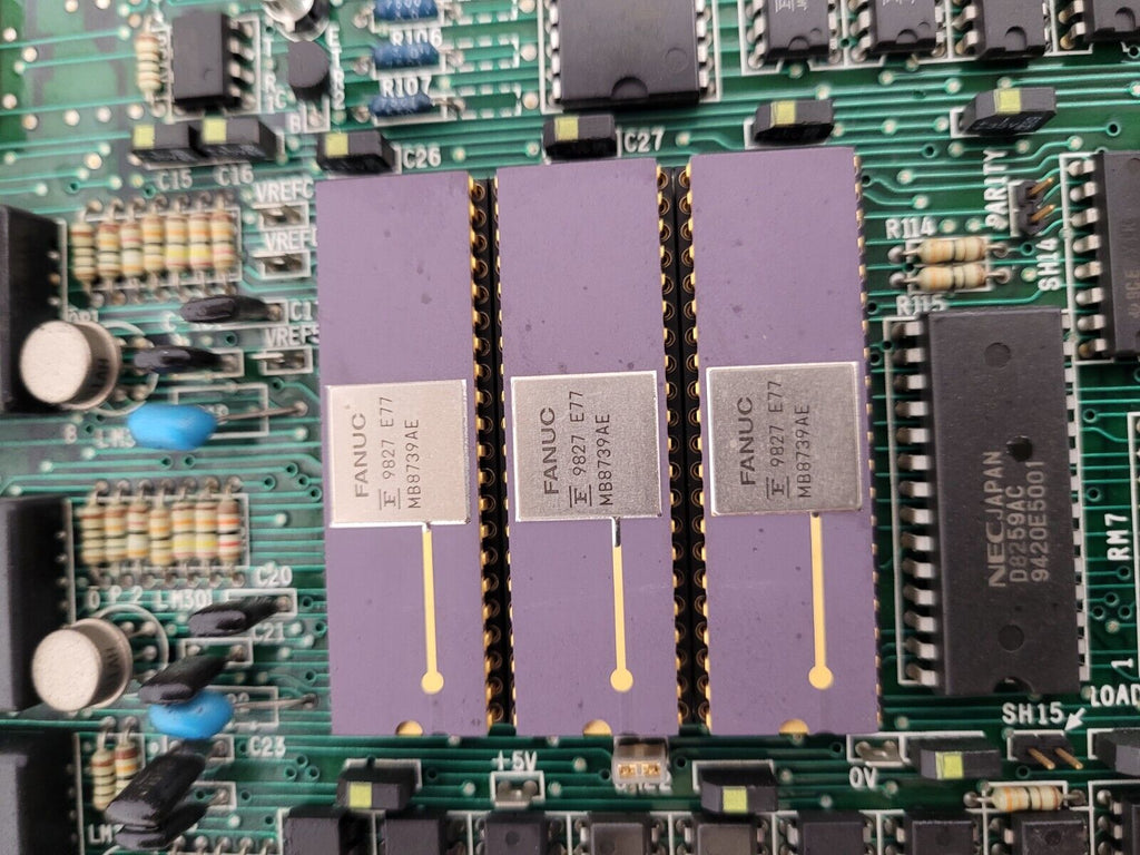 Fanuc A20B-0008-0200 17F Main I/O CNC Circuit Control Board PCB Mori SL-4