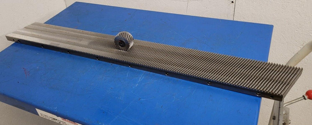 196" 2920100 Atlanta Module 2 Angled Gear Rack 1" wide 5 Sticks 27 Tooth Pinion