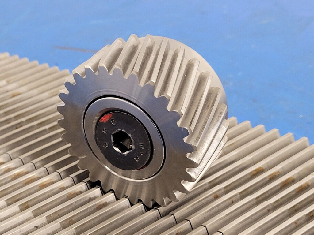 196" 2920100 Atlanta Module 2 Angled Gear Rack 1" wide 5 Sticks 27 Tooth Pinion