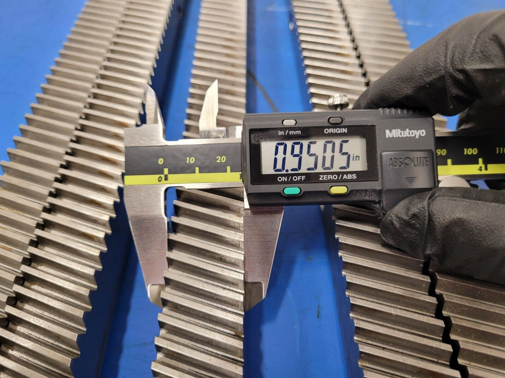 196" 2920100 Atlanta Module 2 Angled Gear Rack 1" wide 5 Sticks 27 Tooth Pinion