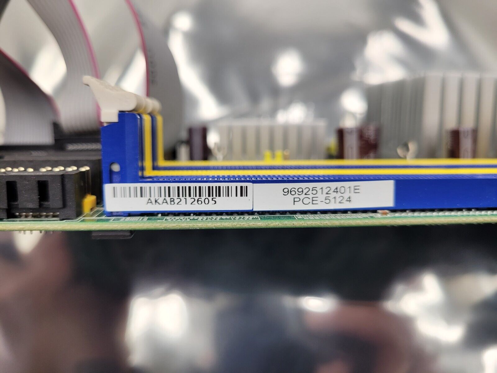 Advantech Motherboard A1 19A2512403 DCOM Tough PCE-5124 For Parts/Repair