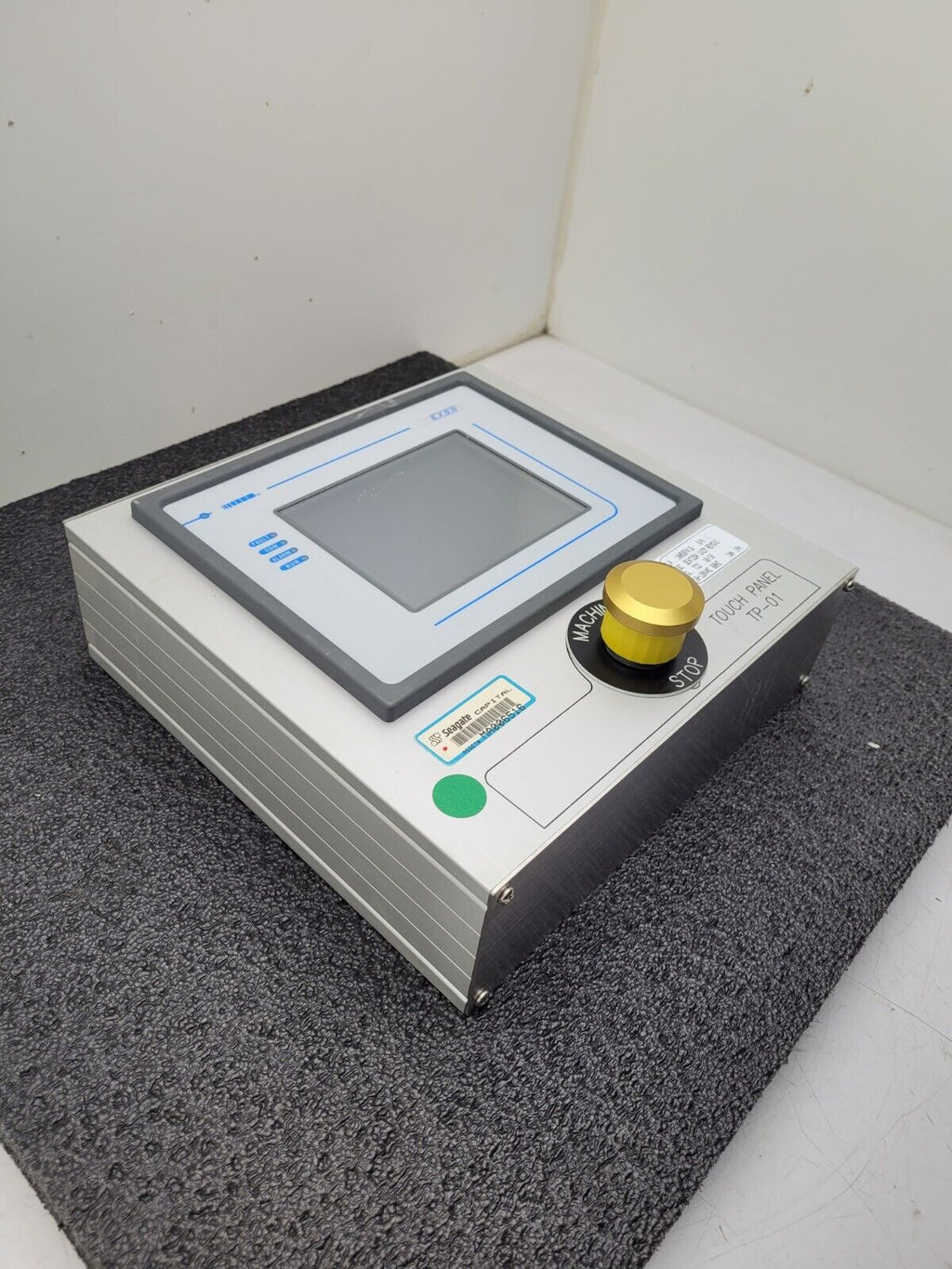 Exor UniOP TP-01 Touch Screen Panel + Custom Case ESTOP 24VDC Powered