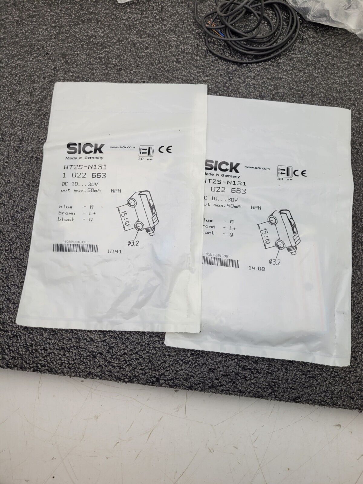 Lot of 20 Sunx Sanil Omron Pepper + Fuchs Sick Panasonic Photo Electric Sensors
