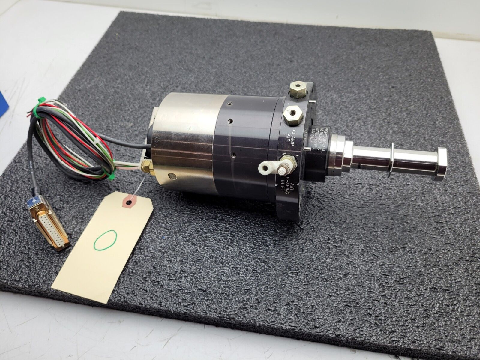 Professional Instruments 6551 Air Bearing Spindle Tested Spins w/ Controller O