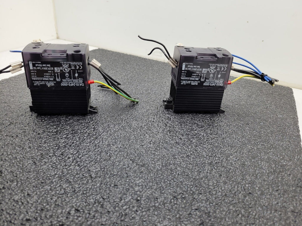 Lot of 2x Watlow DA10-24F0-0000 SRC Power Controller