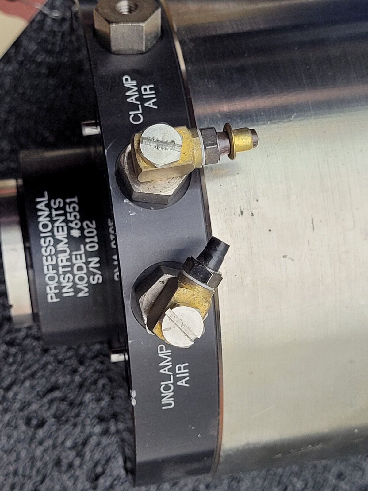 Professional Instruments 6551 Air Bearing Spindle Tested Spins w/ Controller N