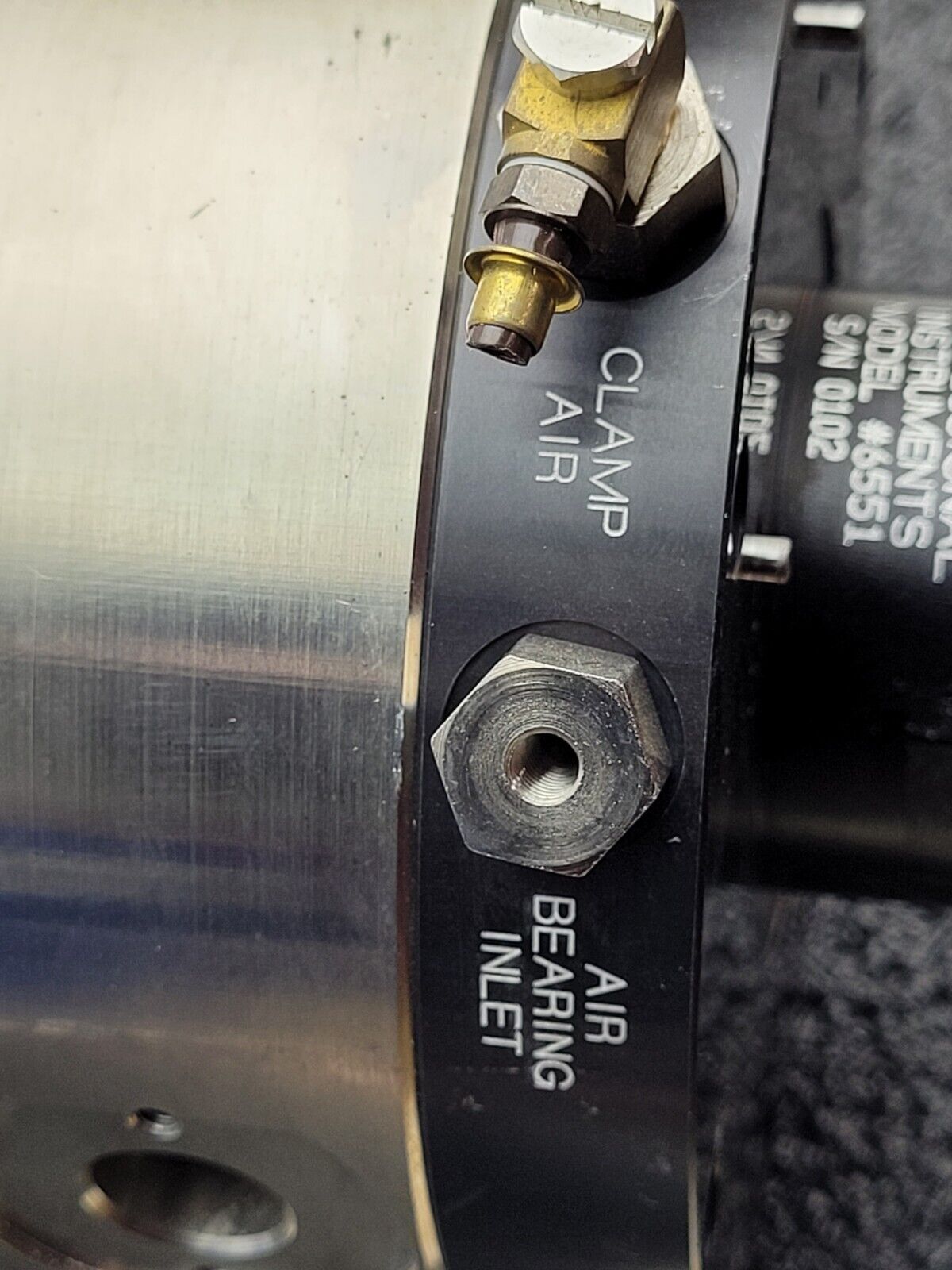 Professional Instruments 6551 Air Bearing Spindle Tested Spins w/ Controller N