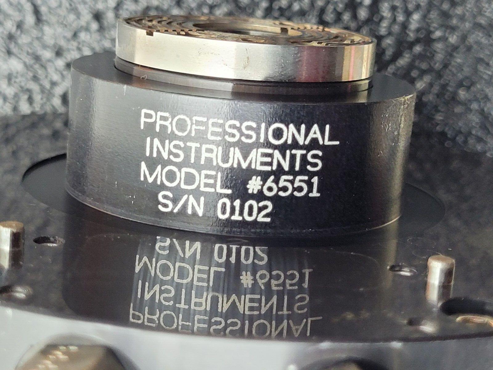 Professional Instruments 6551 Air Bearing Spindle Tested Spins w/ Controller N