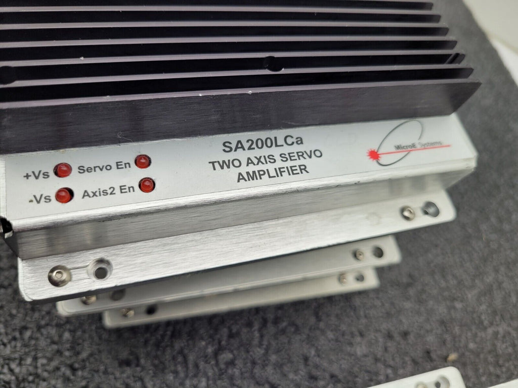 Lot of  6 MicroE Systems SA100H SA200LC Servo Amplifier 1-20kHz