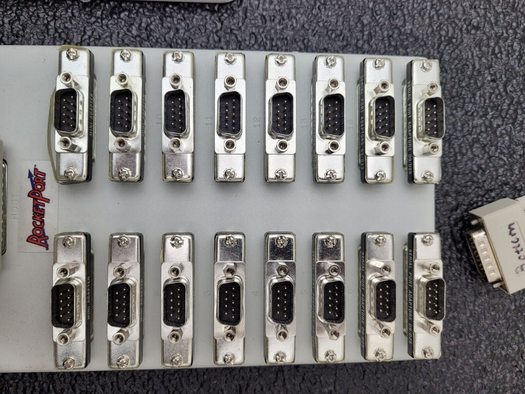 Lot of 2x COMTROL 3000151 RP IFC RS232 16 ROHS w/Serial Port Adapters D9/D25