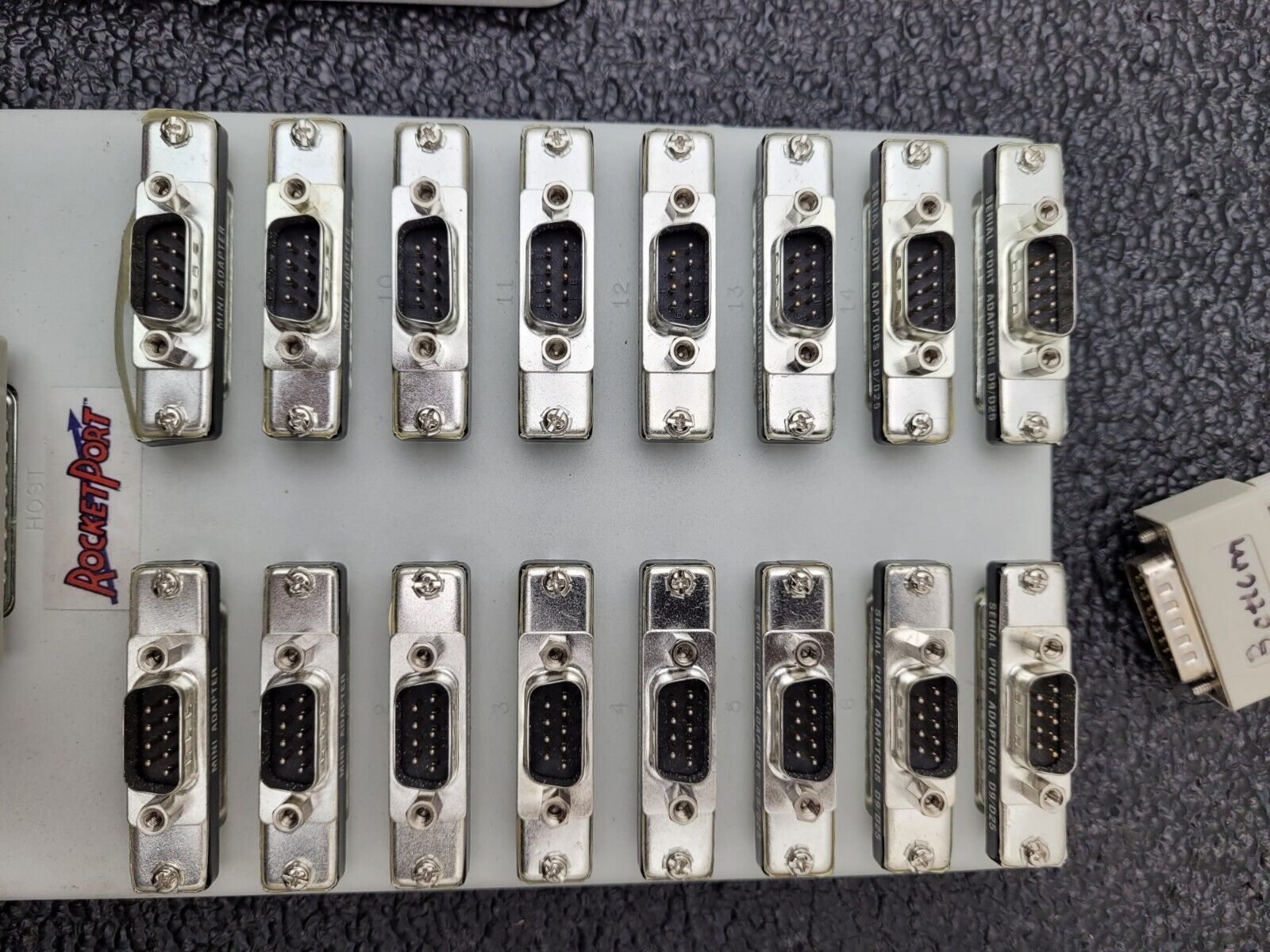 Lot of 2x COMTROL 3000151 RP IFC RS232 16 ROHS w/Serial Port Adapters D9/D25