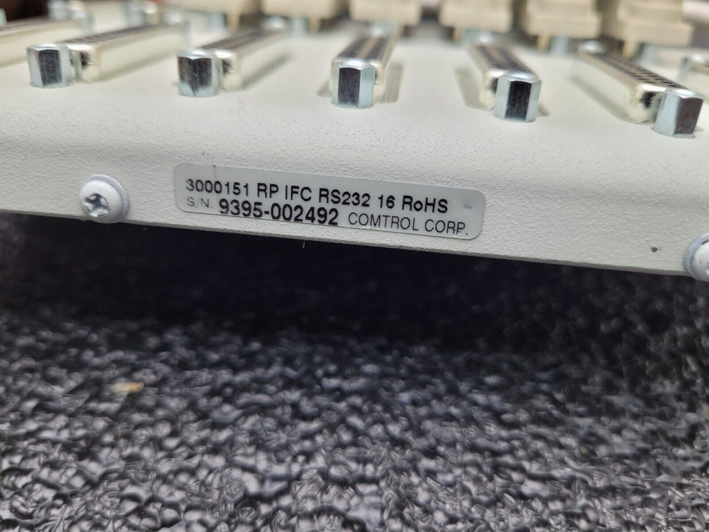 Lot of 2x COMTROL 3000151 RP IFC RS232 16 ROHS w/Serial Port Adapters D9/D25