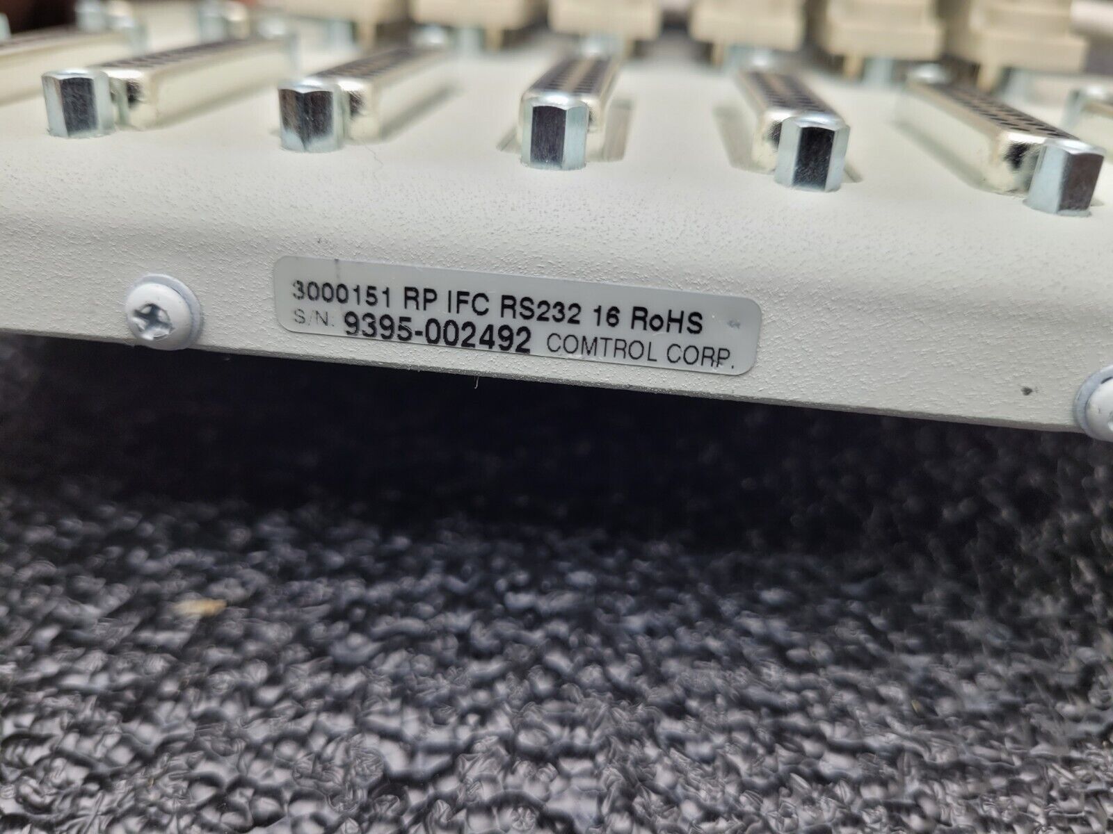 Lot of 2x COMTROL 3000151 RP IFC RS232 16 ROHS w/Serial Port Adapters D9/D25