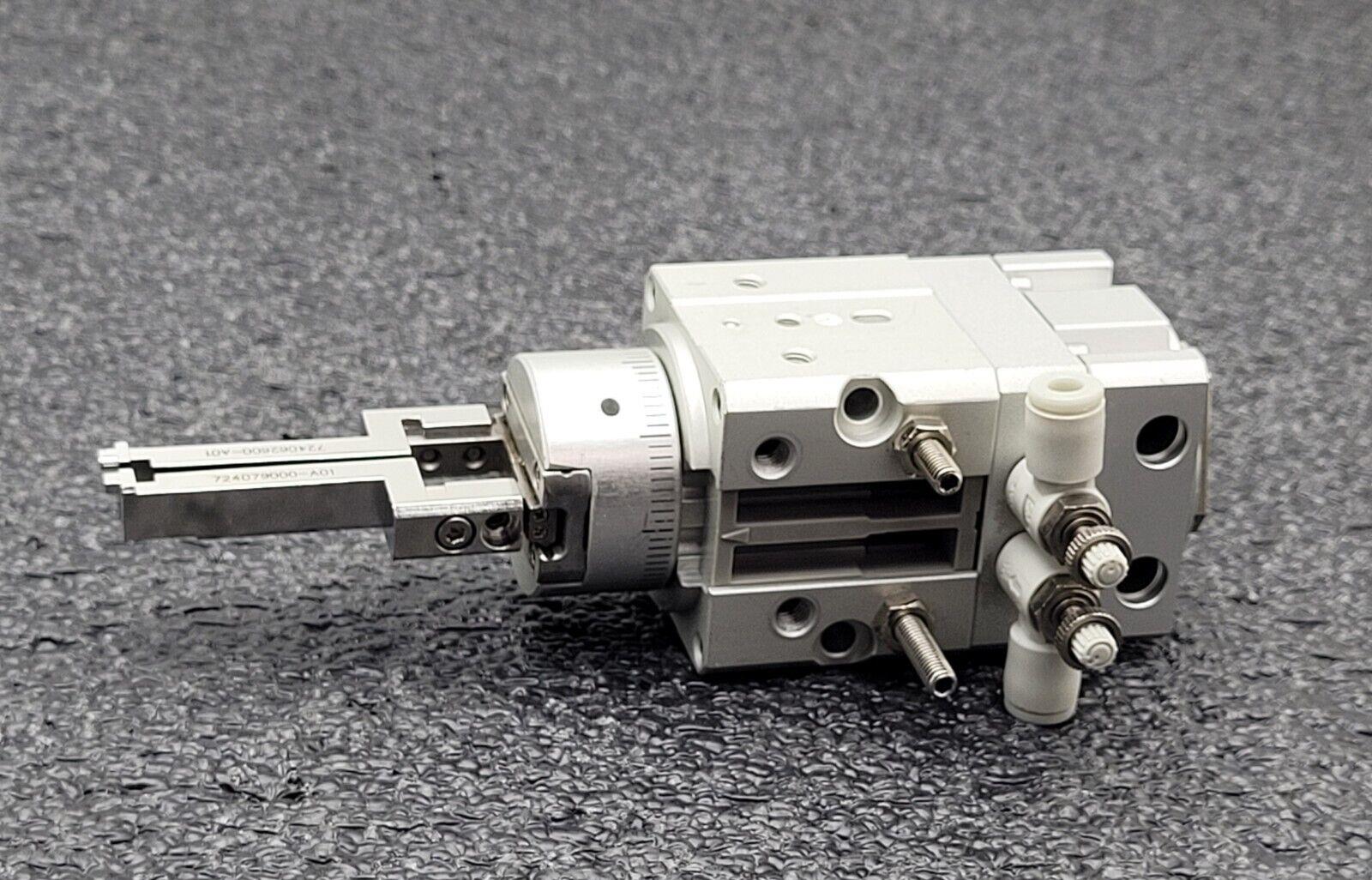 SMC MRHQ10D-90S-M9NVL-M9NL Parallel Rotary Gripper w/o auto-sw, MRHQ