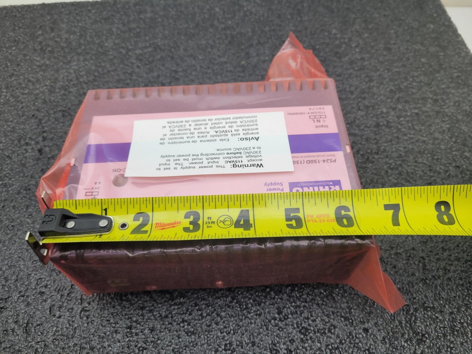 Automation Direct PS24-150D Rhino Switching Power Supply 150W 24VDC 6A