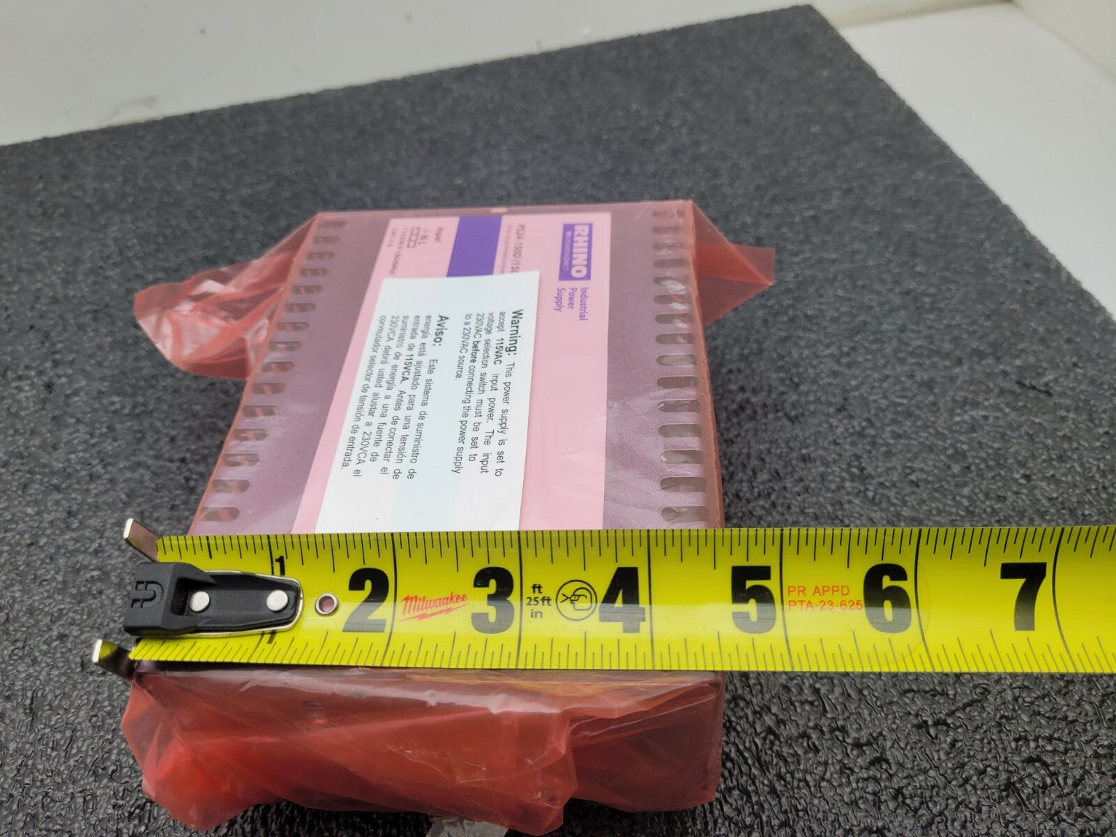 Automation Direct PS24-150D Rhino Switching Power Supply 150W 24VDC 6A