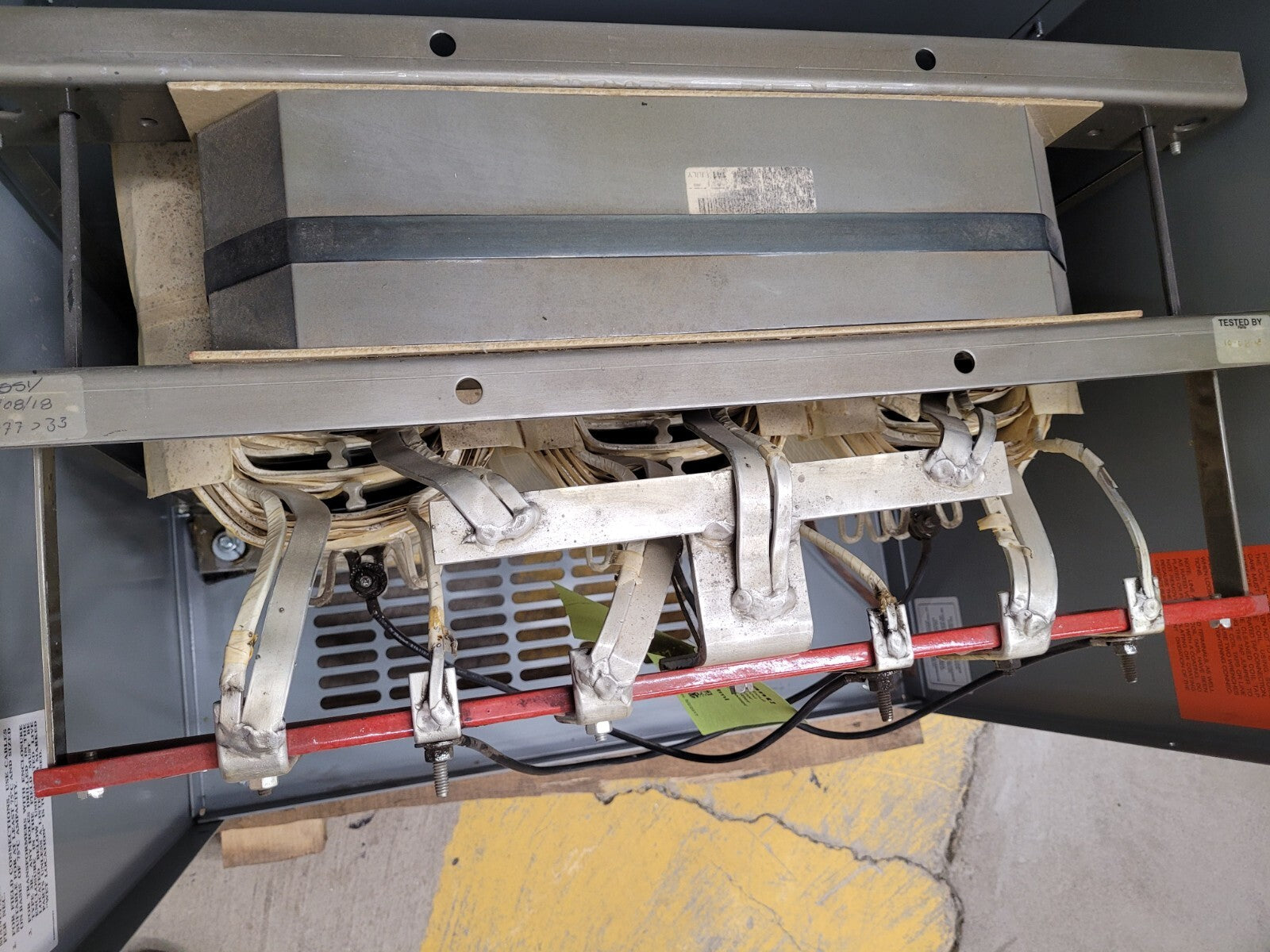 Federal Pacific 480V P 208Y/120 S 3PH Step Down T48LH2Y-45 Transformer 45KVA