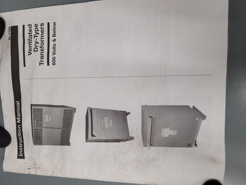 Federal Pacific 480V P 208Y/120 S 3PH Step Down T48LH2Y-45 Transformer 45KVA