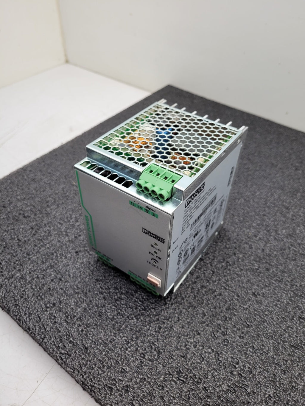Phoenix Contact QUINT-PS/1AC/24DC/20 Power Supply 24VDC 20A 120V Input Din Rail