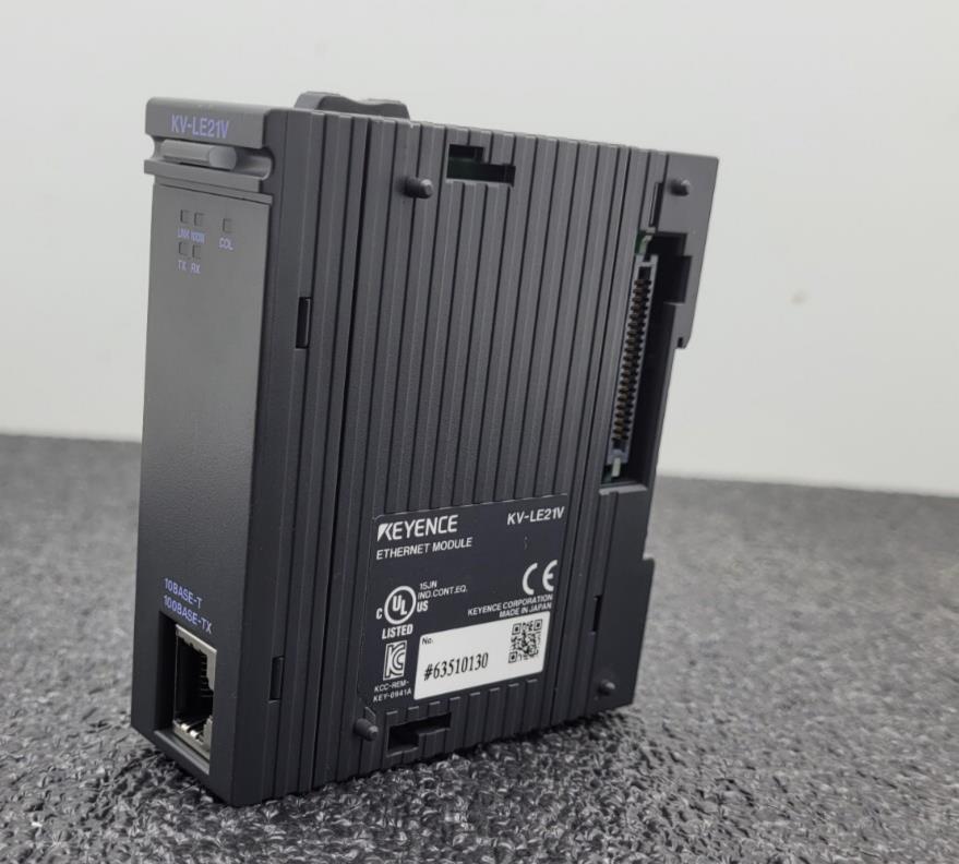 Keyence Ethernet Unit module KV-LE21V PLC Japan