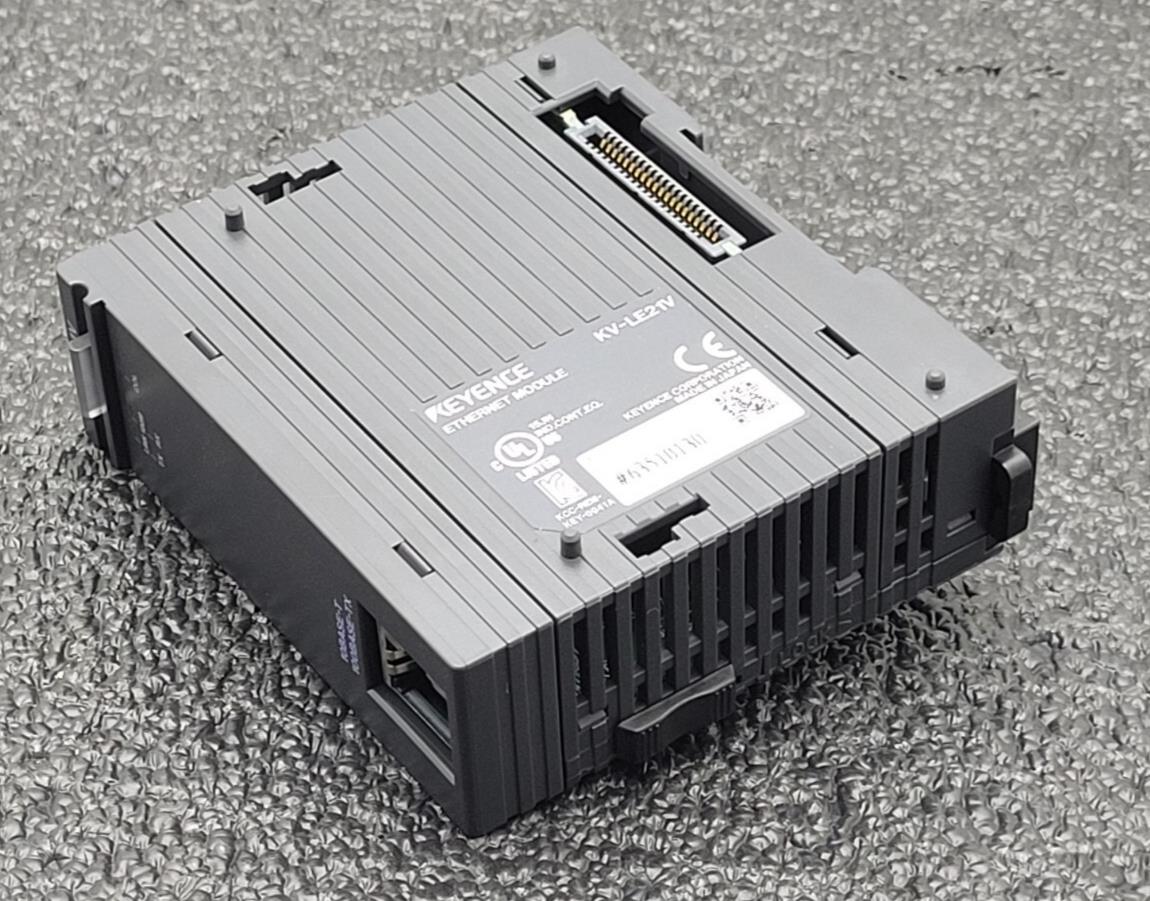 Keyence Ethernet Unit module KV-LE21V PLC Japan