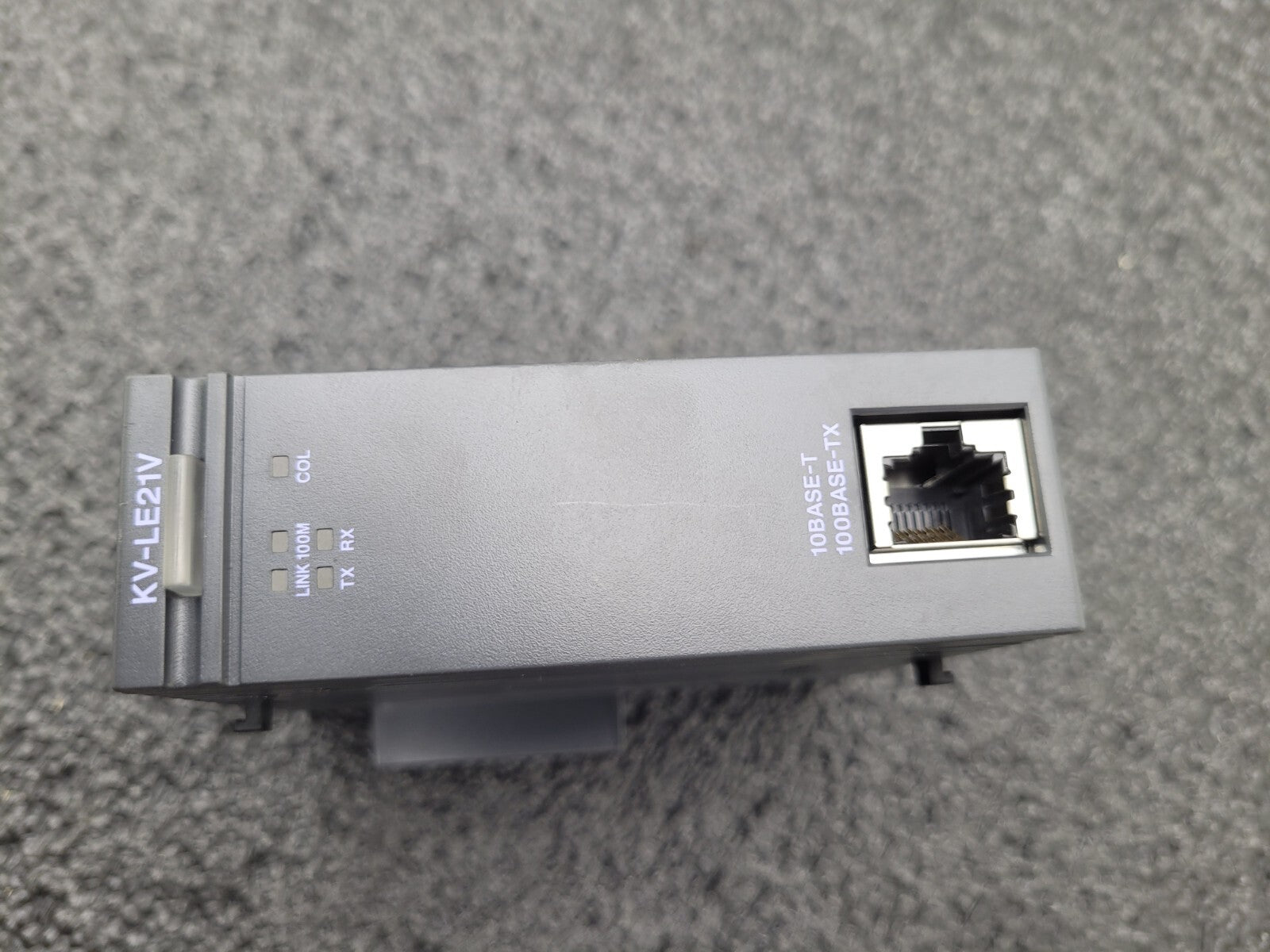 Keyence Ethernet Unit module KV-LE21V PLC Japan