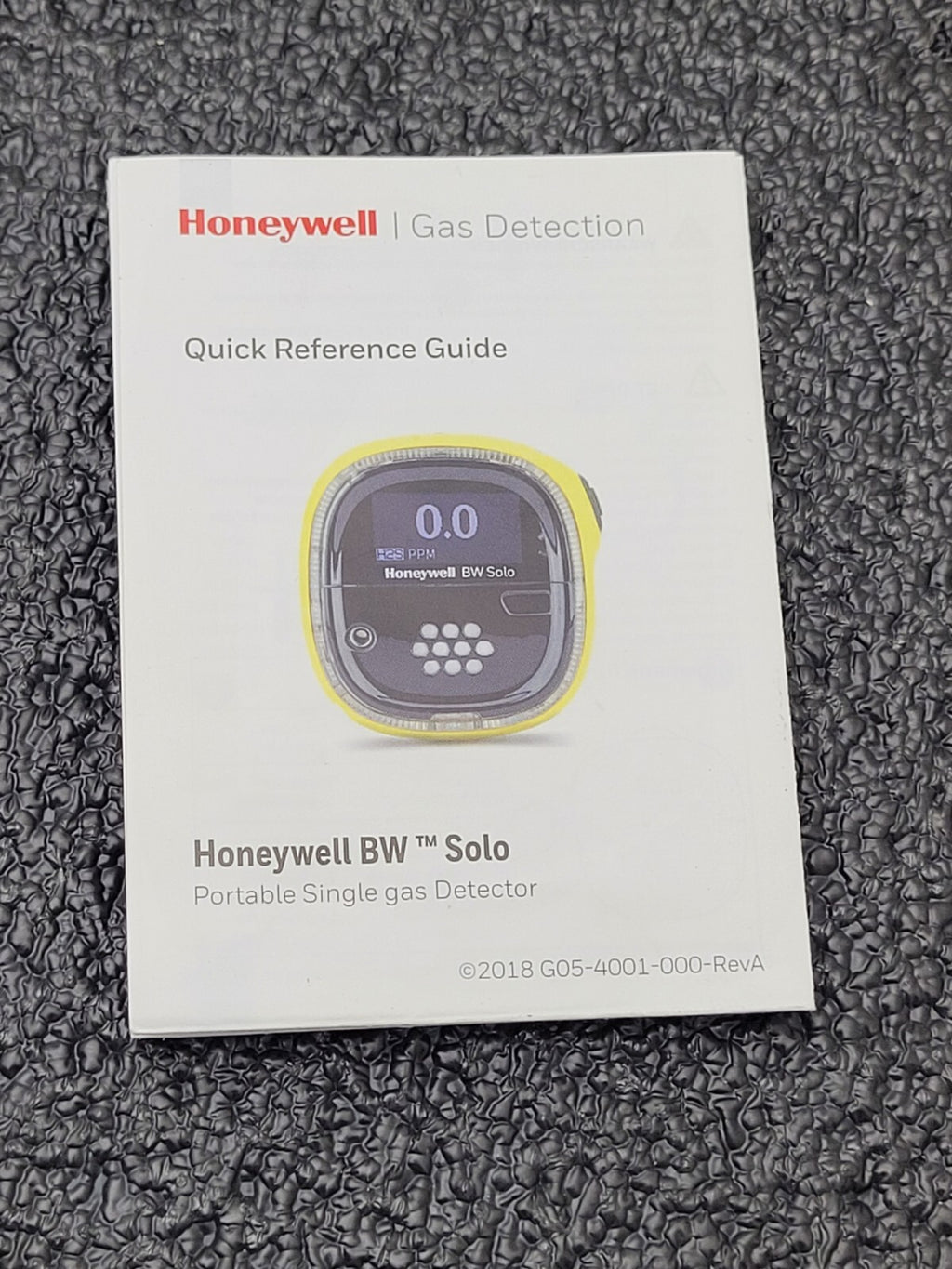 Lot of 2  Honeywell BW Solo Gas Detector NH3 Phosphine Monitor Power On Low Batt