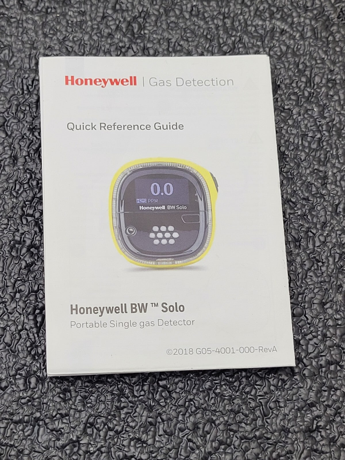 Lot of 2  Honeywell BW Solo Gas Detector NH3 Phosphine Monitor Power On Low Batt