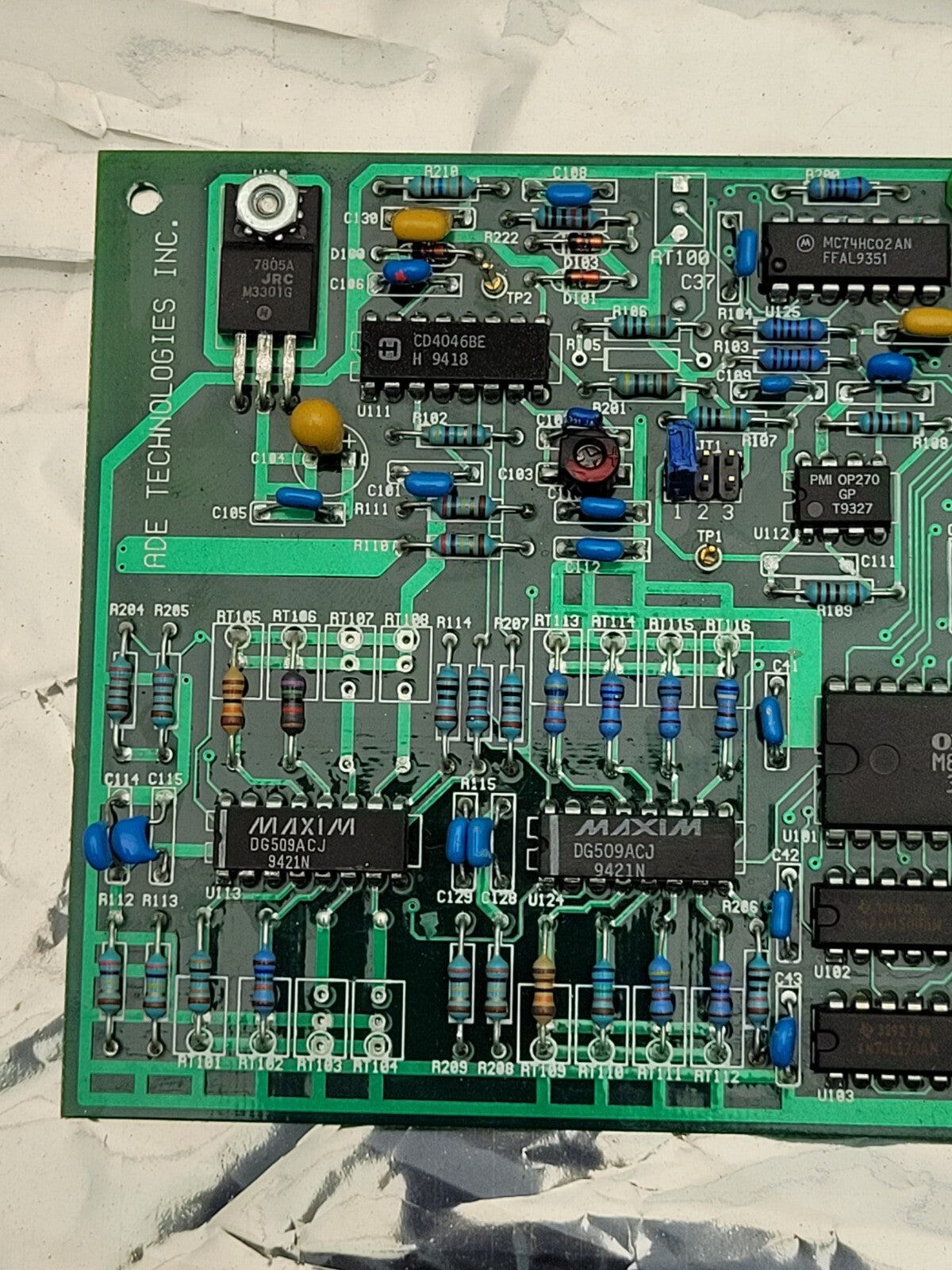 ADE Technologies Trigger Control II Board 024776-01 Data Acquisition ISA Card