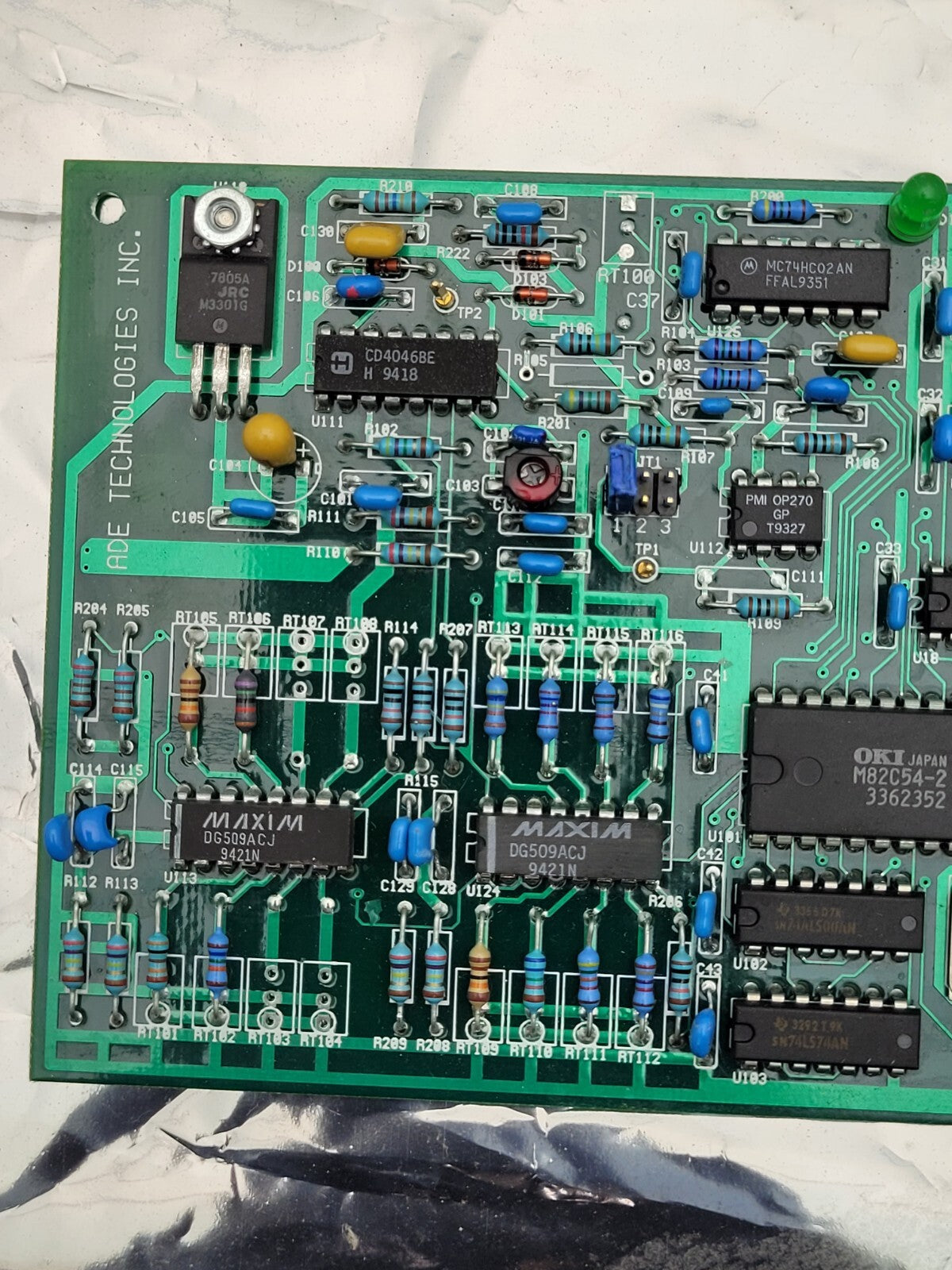 ADE Technologies Trigger Control II Board 024776-01 Data Acquisition ISA Card