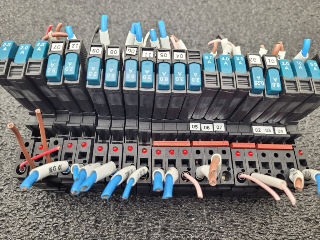 Lot of 21 PHOENIX CONTACT #ST4-FSI/C FUSE HOLDER TERMINAL BLOCKS D149E TCP Fuses
