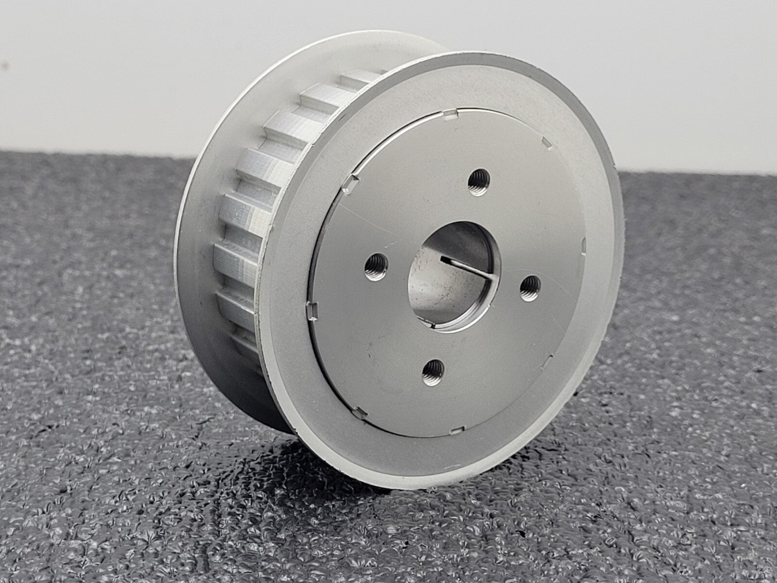 Misumi Aluminum Timing Belt Pulley 3/4" Inch Bore 21 Tooth 32mm wide 66mm D