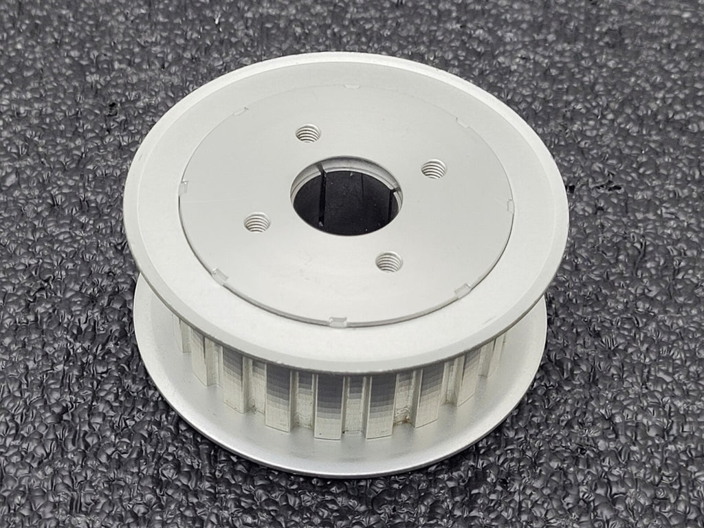 Misumi Aluminum Timing Belt Pulley 3/4" Inch Bore 21 Tooth 32mm wide 66mm D