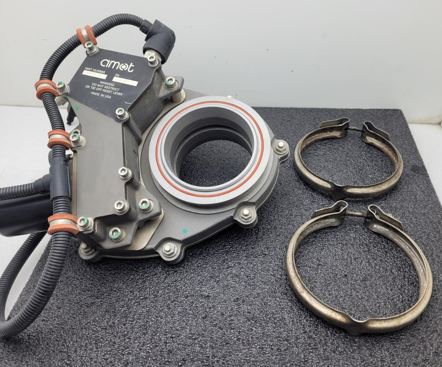 Amot RIGSAVER SGE Valve 7002472A-RZ0 4" 7002 Swing Gate Air Shut Off Valve QSK50