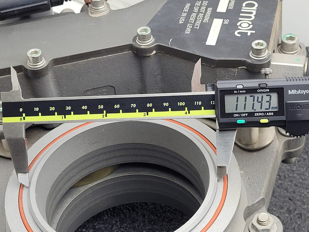 Amot RIGSAVER SGE Valve 7002472A-RZ0 4" 7002 Swing Gate Air Shut Off Valve QSK50