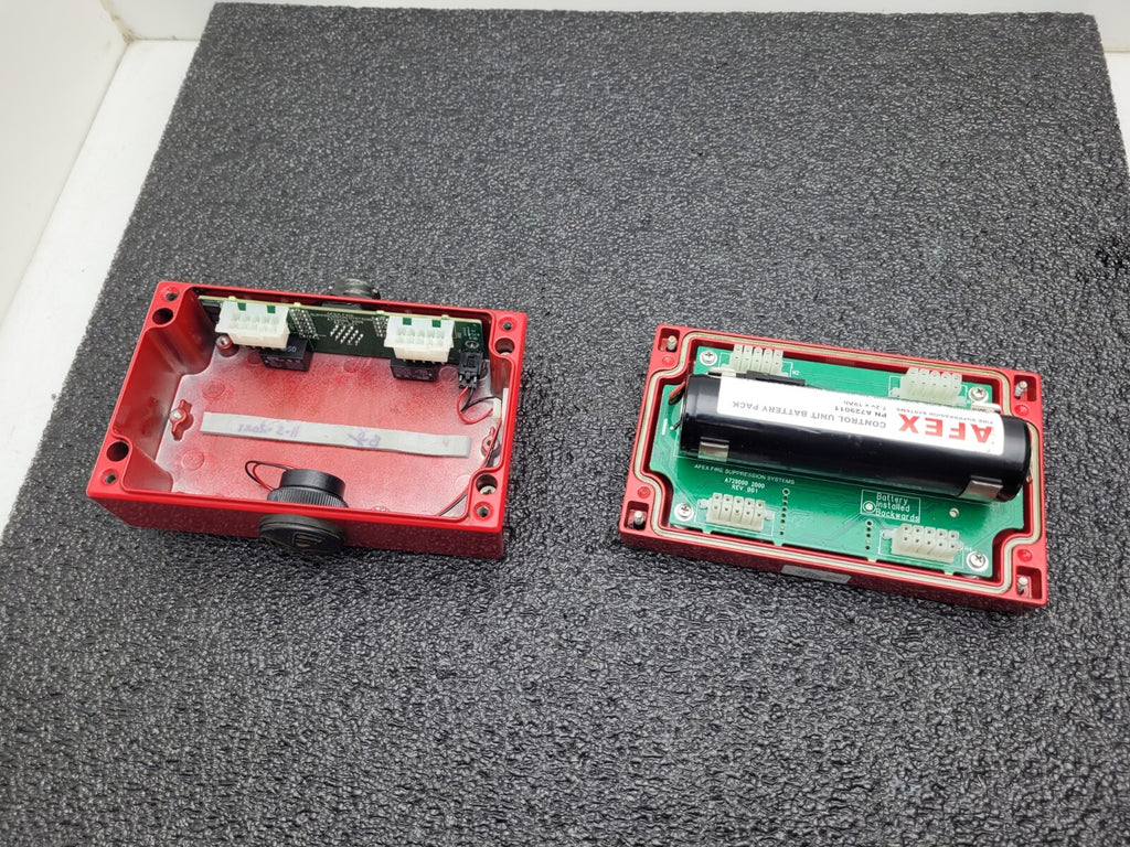 AFEX  Fire Suppression Systems Control Unit Panel A729000 Good Battery