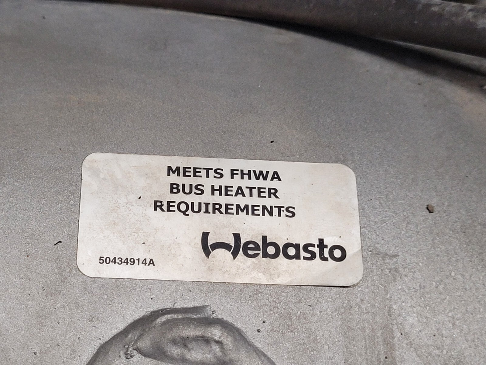 Webasto Spheros Arctic Fox DBW 230 Diesel Heater 23.3 kW 12 Volt 110 W With B5