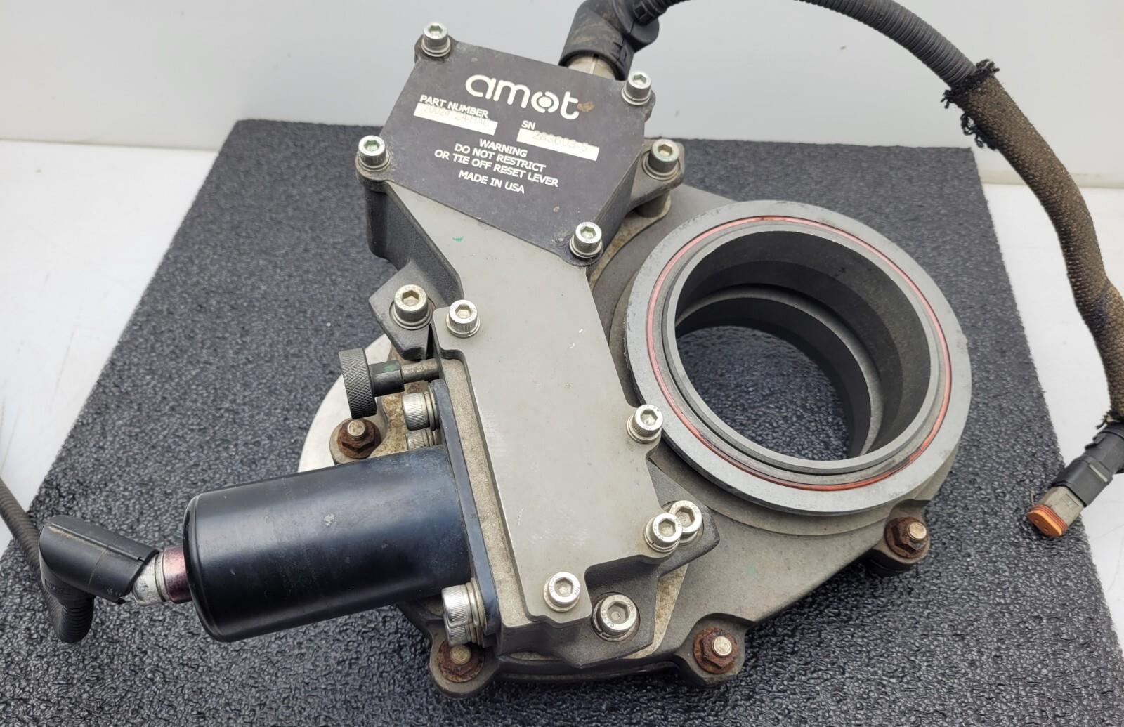 Amot RIGSAVER SGE Valve 7002472A-HAC 4" 7002 Swing Gate Air Shut Off Valve QSK50