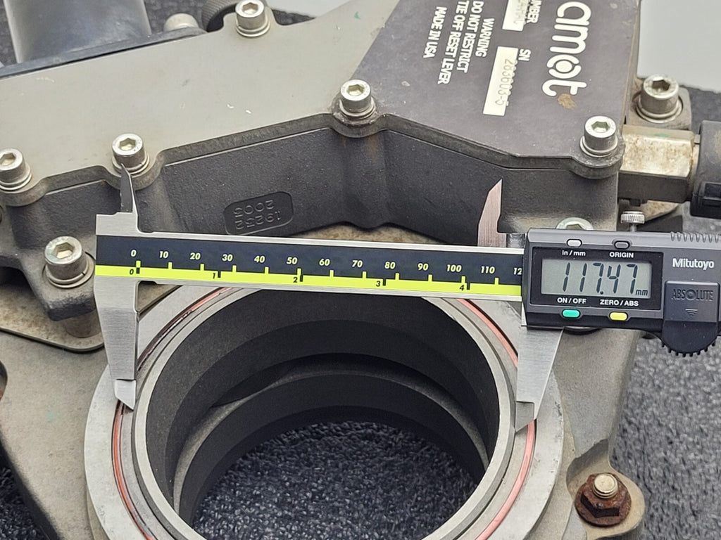 Amot RIGSAVER SGE Valve 7002472A-HAC 4" 7002 Swing Gate Air Shut Off Valve QSK50