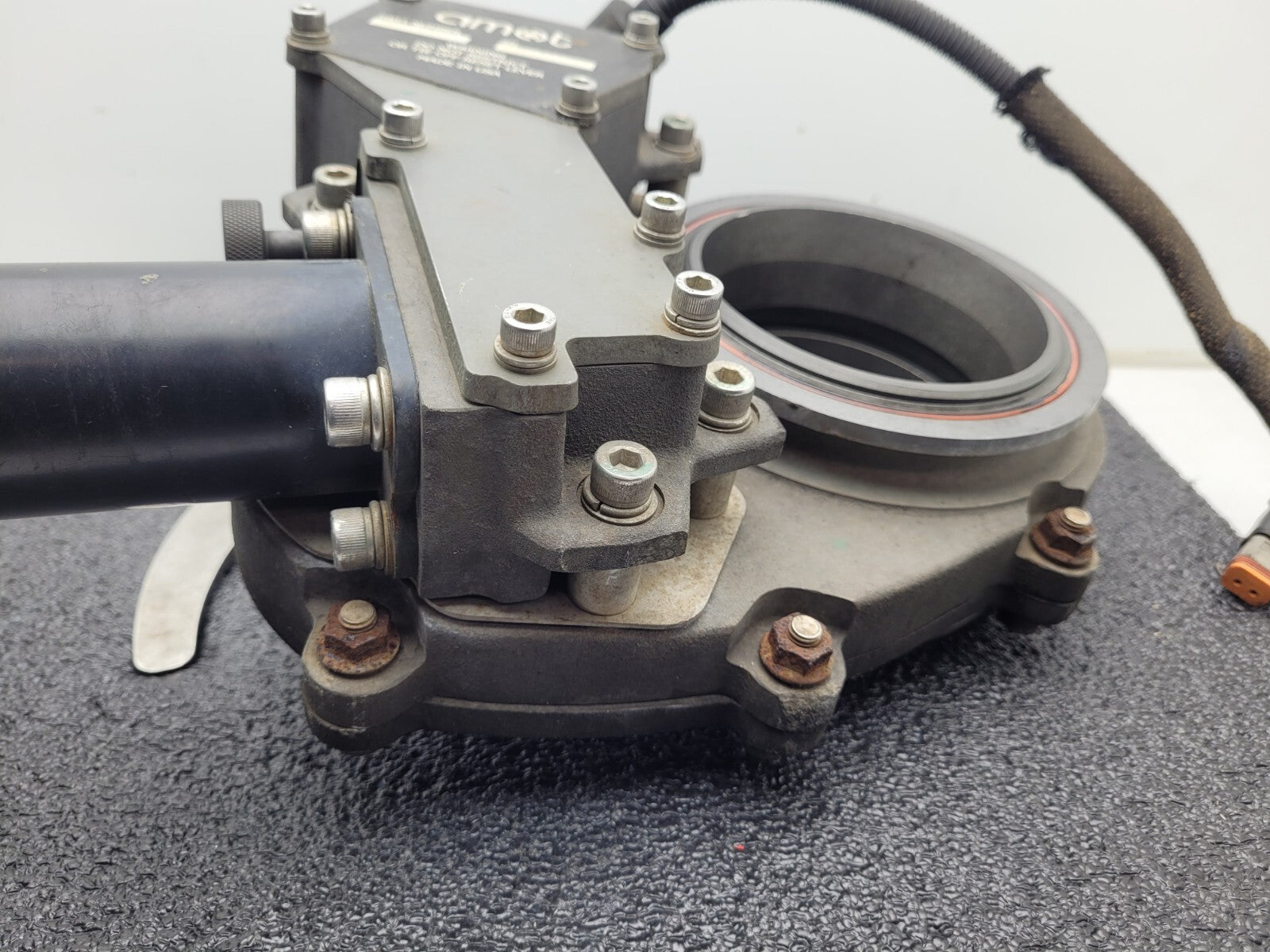 Amot RIGSAVER SGE Valve 7002472A-HAC 4" 7002 Swing Gate Air Shut Off Valve QSK50