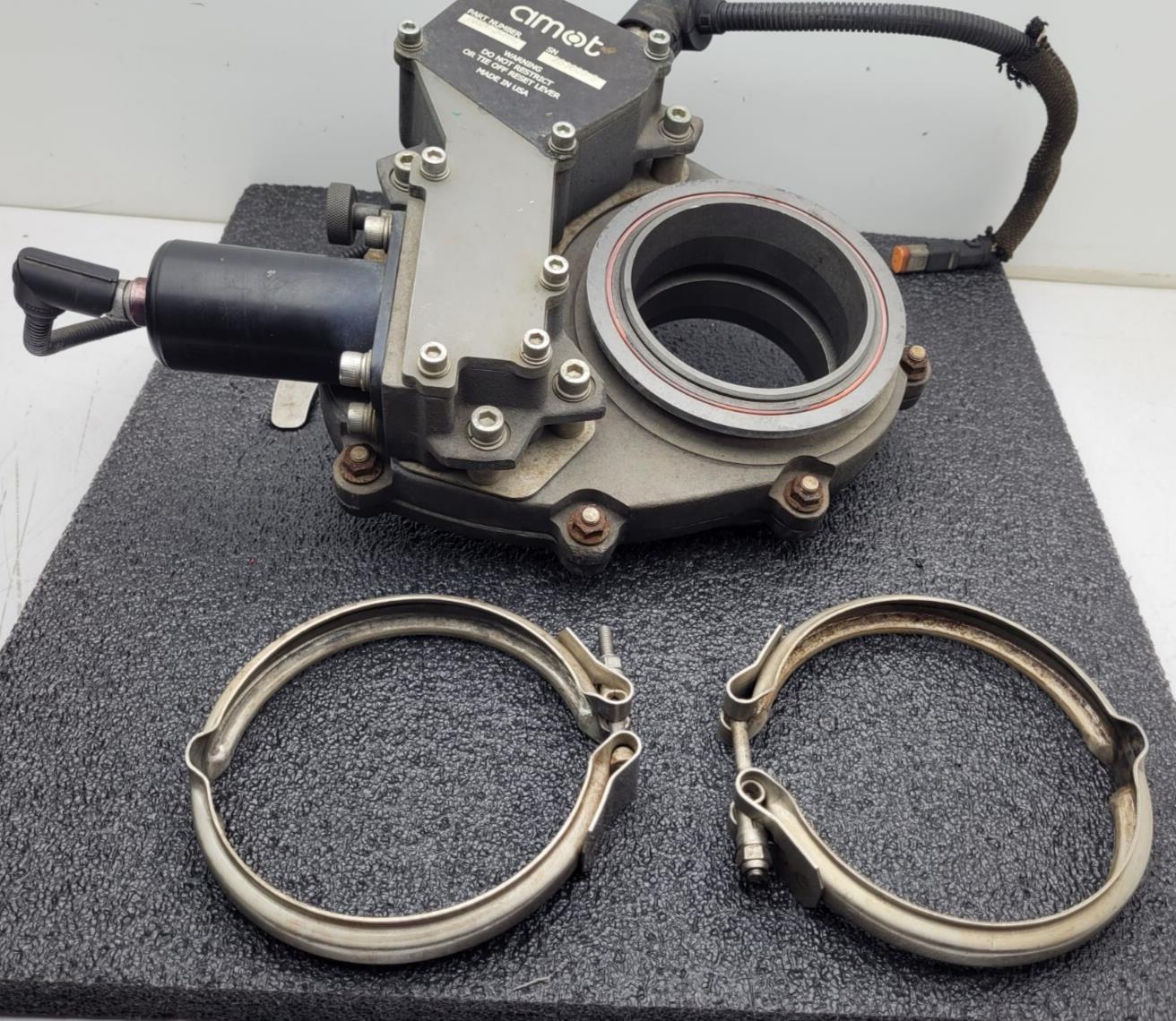 Amot RIGSAVER SGE Valve 7002472A-HAC 4" 7002 Swing Gate Air Shut Off Valve QSK50