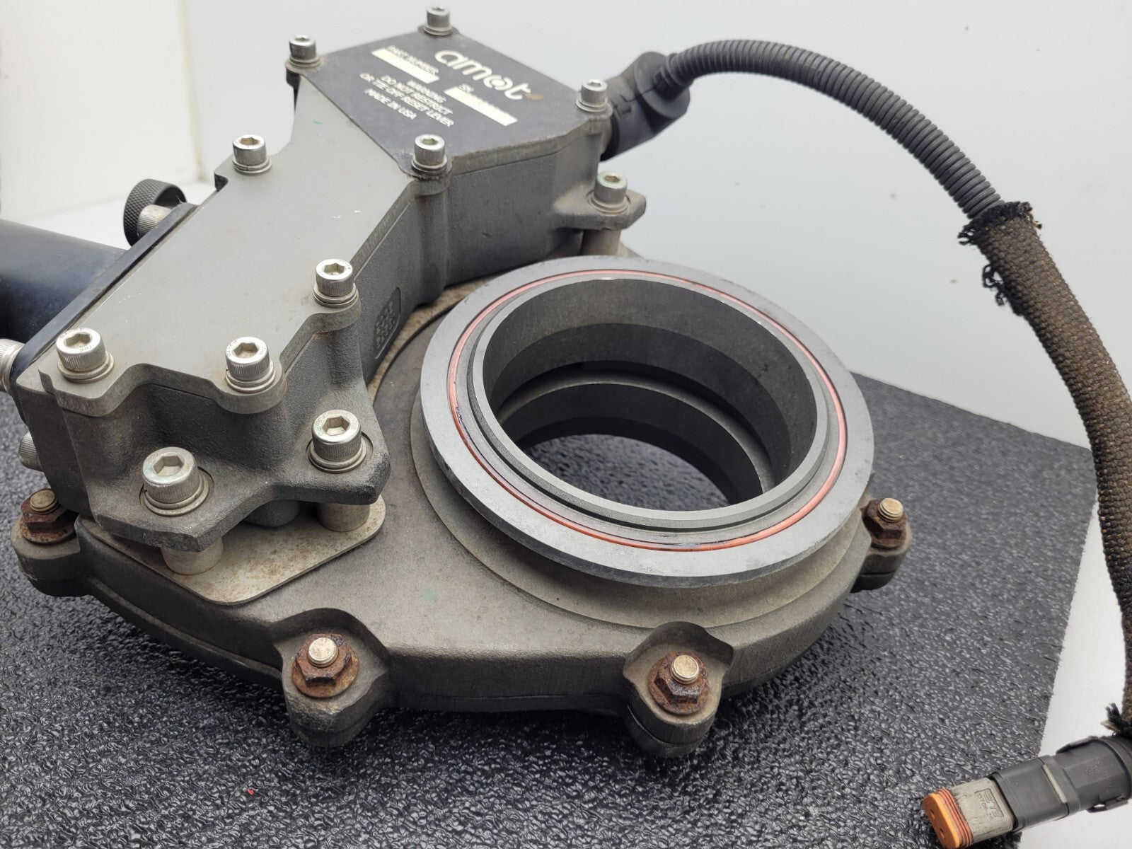 Amot RIGSAVER SGE Valve 7002472A-HAC 4" 7002 Swing Gate Air Shut Off Valve QSK50