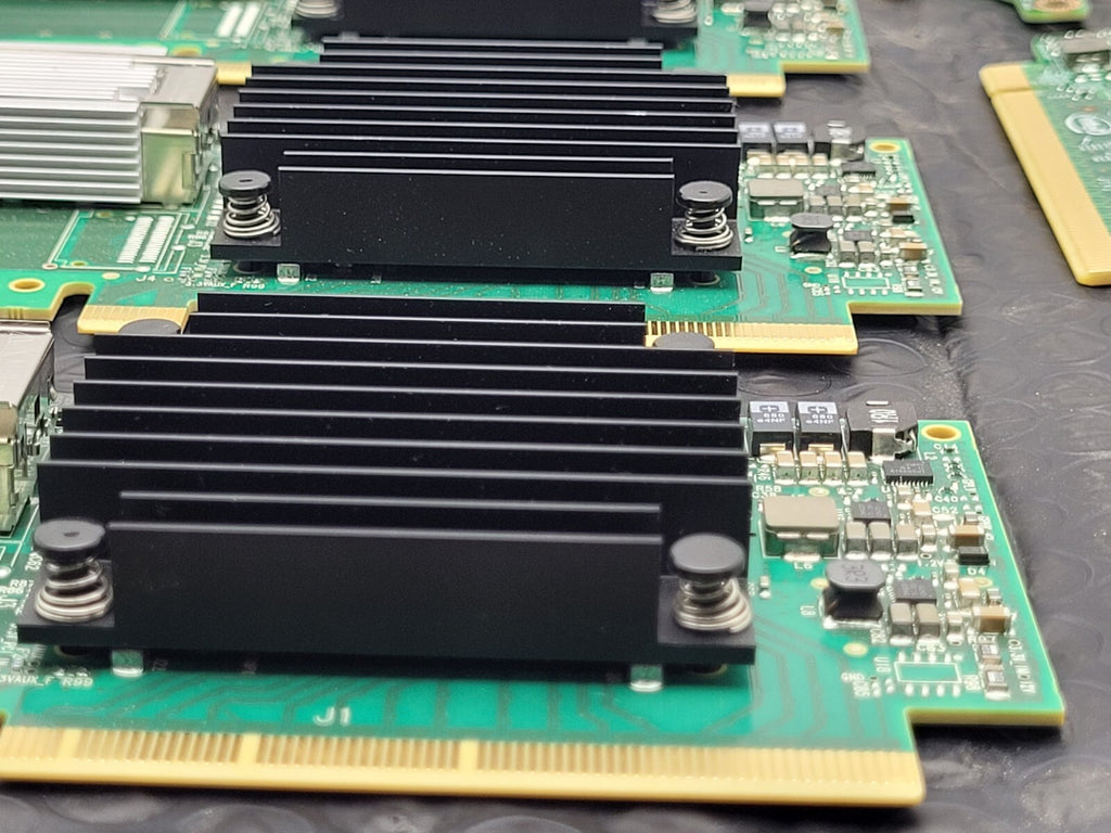 Lot of 4 Mellanox  MCX455A-ECAT  ConnectX-4 VPI EDR IB 100GbE 1-Port QSFP28