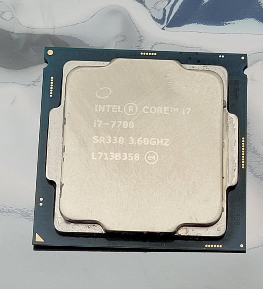 INTEL CORE i7-7700 3.6GHz CPU QUAD CORE Processor SR338